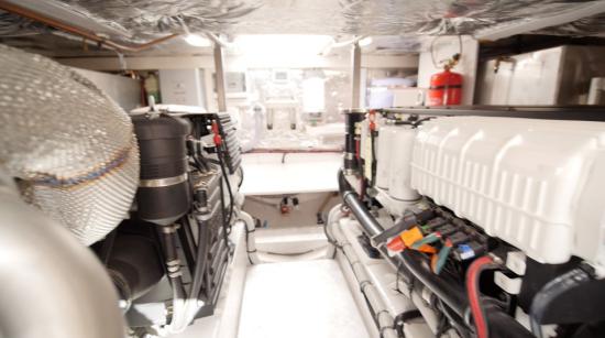 Pardo Yachts 43 engine room
