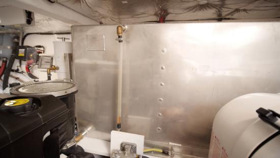 Pardo Yachts 43 fuel tanks