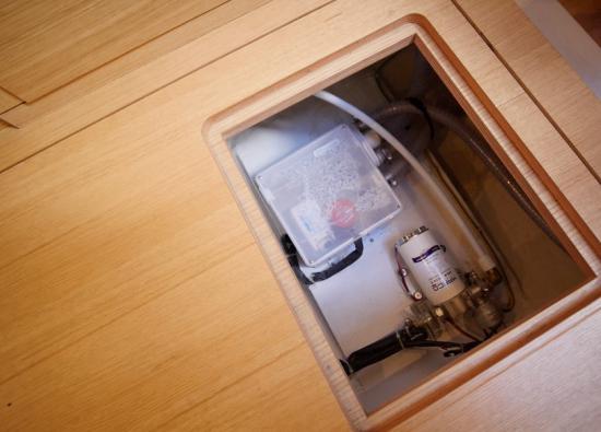 Pardo Yachts 43 shower pump