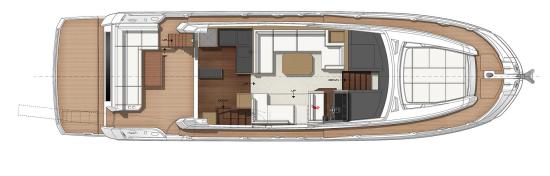 Prestige 520 main deck layout