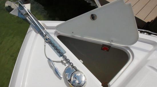 Regal 26 XO anchor locker