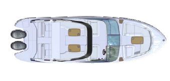 Regal 29 OBX deck plan