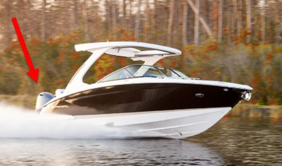 Regal 29 OBX running shot