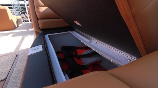 REGENCY 254 LE3 Sport Seating Storage