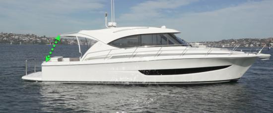 Riviera 395 SUV cruising canvas