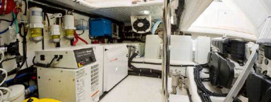 Riviera 445 SUV generator