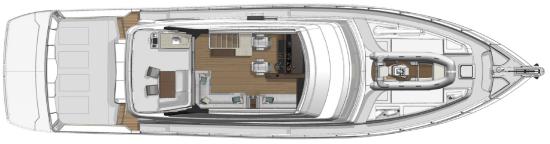 Riviera 72 Sports Motor Yacht layout