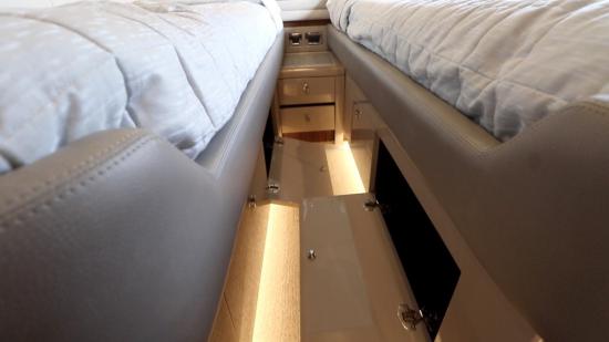 Riviera Belize 66 Sedan lockers