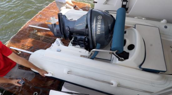 Riviera Belize 66 Sedan swim platform