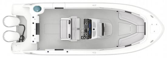 Robalo R272 steering wheel