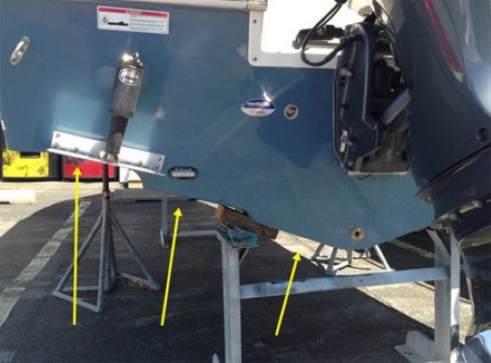 Sailfish 242CC deadrise