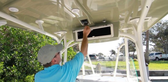 Sailfish 242CC electronics box