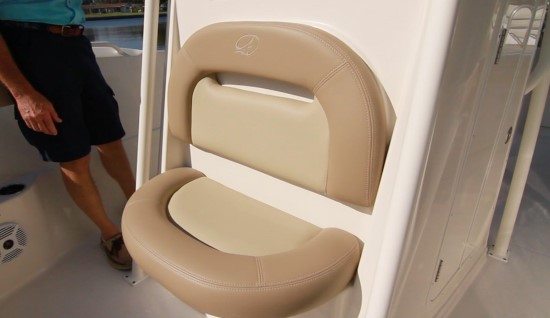 Sailfish 242CC forward seat