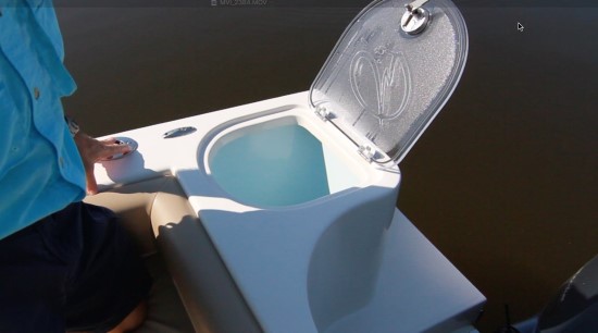 Sailfish 242CC livewell