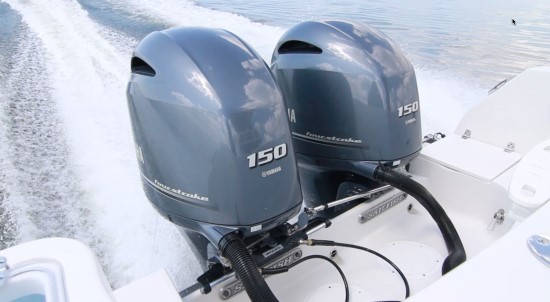 Sailfish 242CC outboards