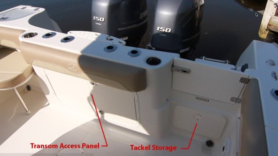 Sailfish 242CC rod holders