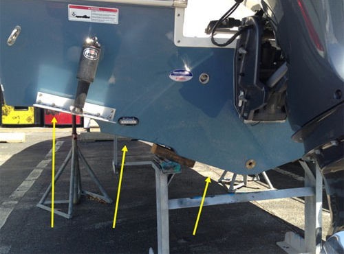 Sailfish 245DC arrows