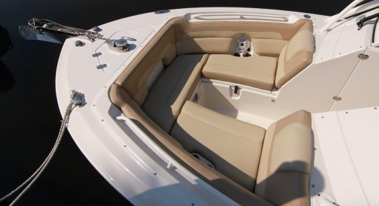 Sailfish 245DC bow seats