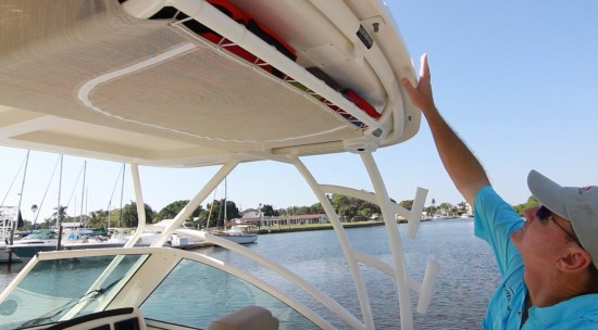 Sailfish 245DC hard top