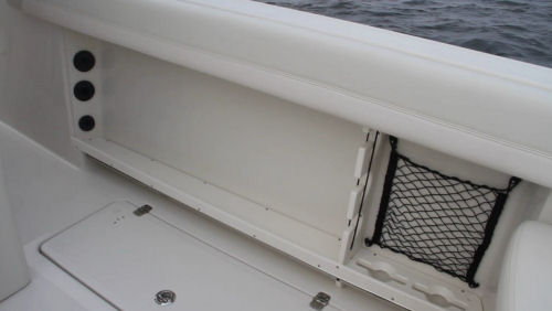 Sailfish 290CC rod storage