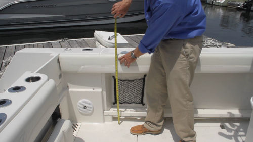 Sailfish 290CC cockpit depth