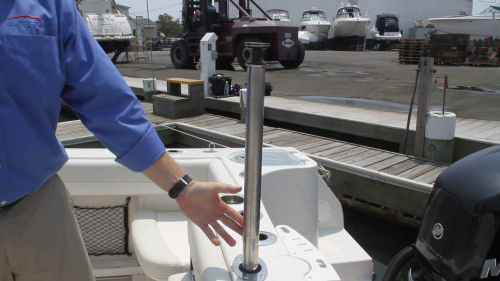 Sailfish 290CC ski tow pylon