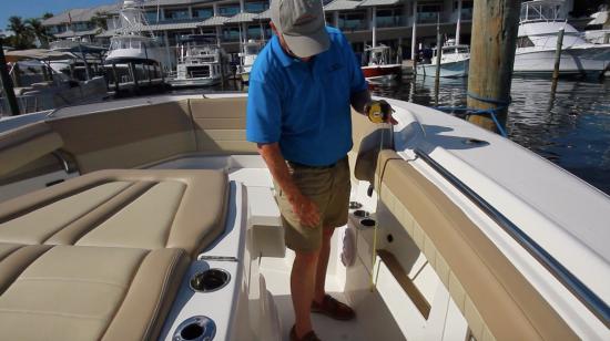 Sailfish 360 CC bolsters