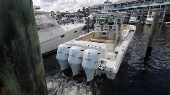Sailfish 360 CC outboard