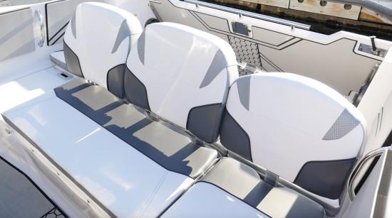 Scarab 255 Open ID back rests