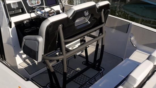 Scarab 255 Open ID leaning post