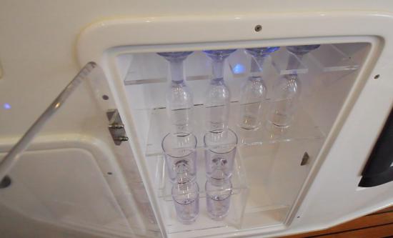 Schaefer Yachts 400 stemware