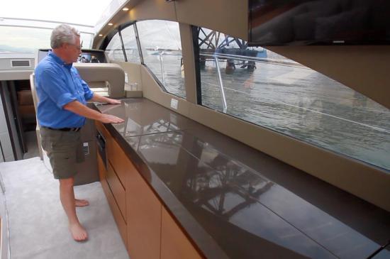 Schaefer Yachts 510 Sport galley