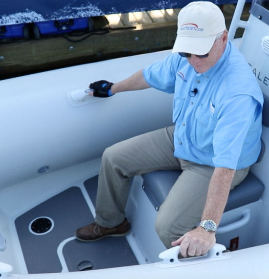 Sealegs 7.1m Sport RIB console seat