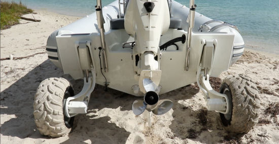 Sealegs 7.1m Sport RIB wheels