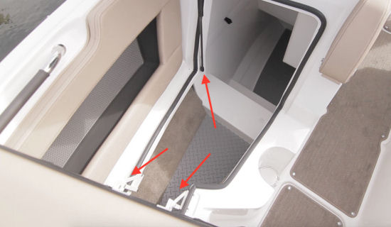 Sea Ray 280 SLX bottom cushion