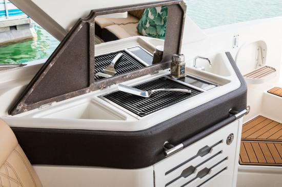 Sea Ray SLX 310 Outboard wet bar