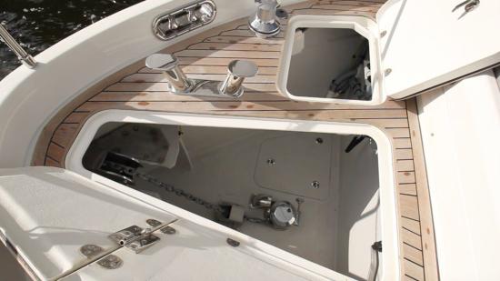 Sirena 64 anchor locker