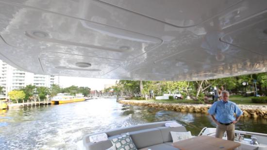 Sirena 64 extended fly bridge