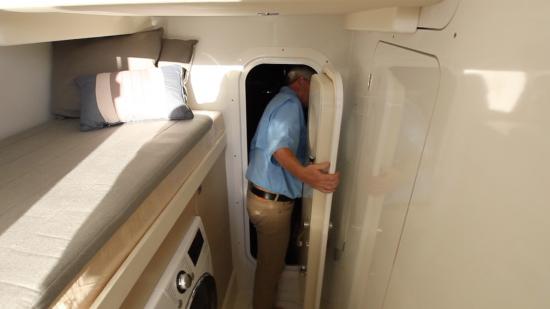 Sirena 64 machinery space