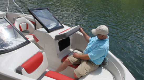 Tahoe 500 TS lift up back rest