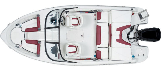 Tahoe 550 TS Outboard floor plan