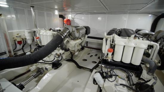 Vicem Classic 58 engine room