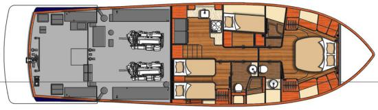 Vicem Classic 58 accommodations