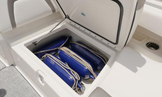 World Cat 280DC-X bow storage