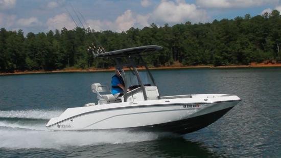 Yamaha 190 FSH Sport running