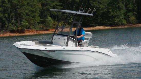 Yamaha 190 FSH Sport running