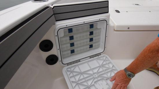 Yamaha 190 FSH Sport storage pod