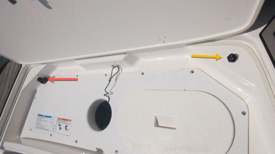 Yamaha AR195 flushing port