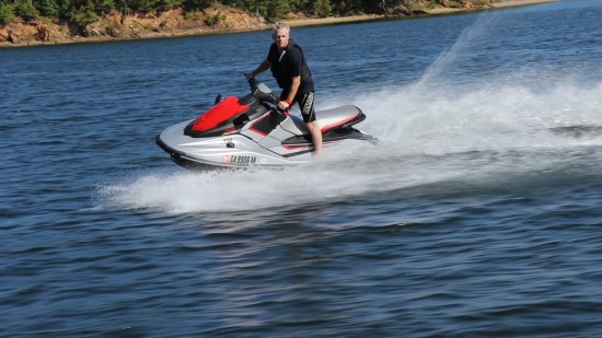 Yamaha EX running shot