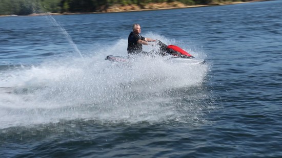 Yamaha EX running shot